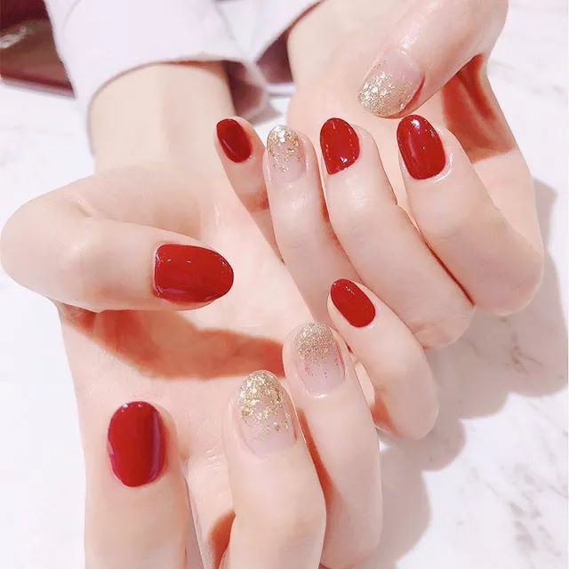 适合过年的80款红色系美甲！旺运又喜庆！