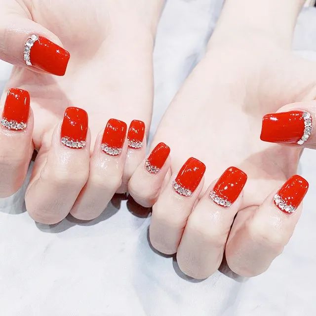适合过年的80款红色系美甲！旺运又喜庆！