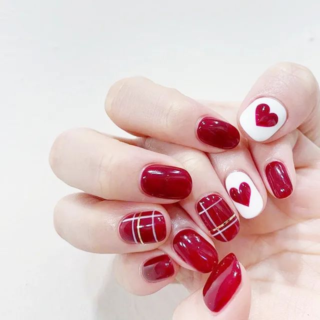 适合过年的80款红色系美甲！旺运又喜庆！