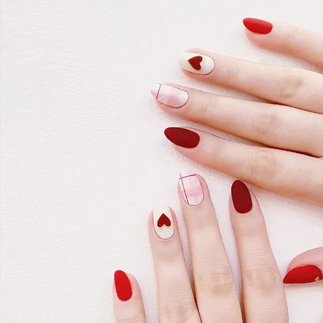 适合过年的80款红色系美甲！旺运又喜庆！