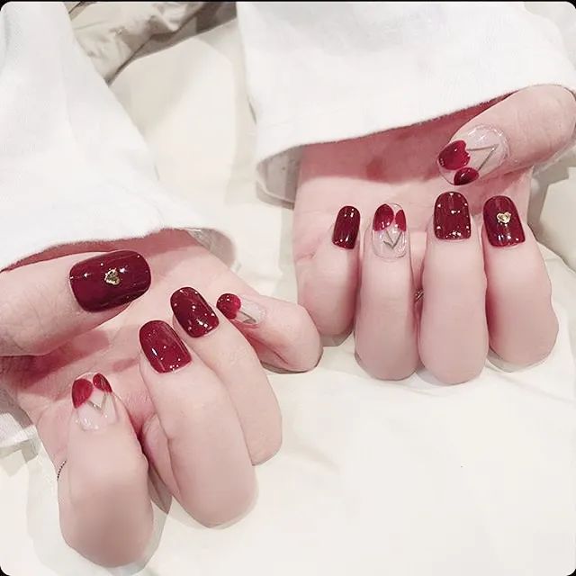 适合过年的80款红色系美甲！旺运又喜庆！