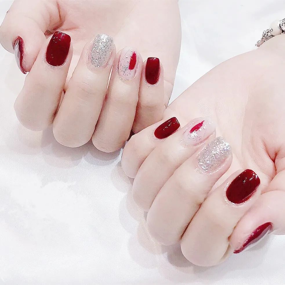适合过年的80款红色系美甲！旺运又喜庆！