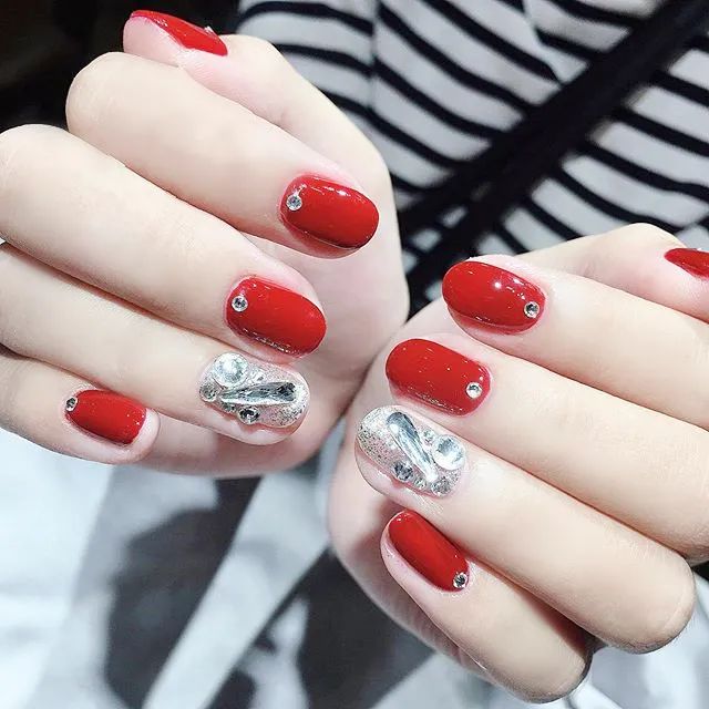 适合过年的80款红色系美甲！旺运又喜庆！