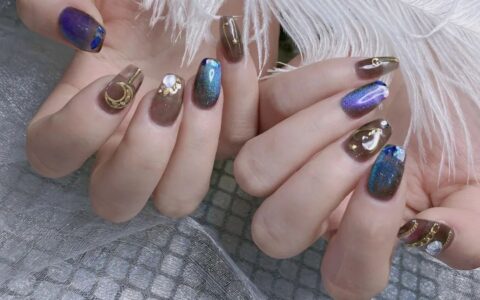 2021过年最适合做这些BlingBling美甲！