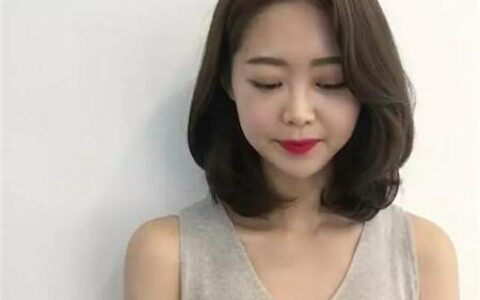 圆脸适合的短发，圆脸女生合适什么短发