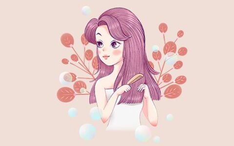 女生偏分短发发型