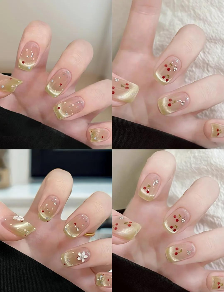 2026春季美甲指南：绿色美白又高级