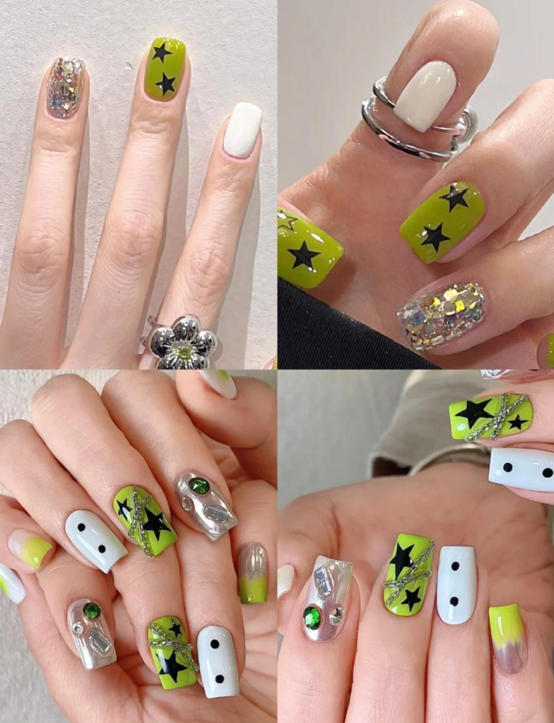 2026春季美甲指南：绿色美白又高级