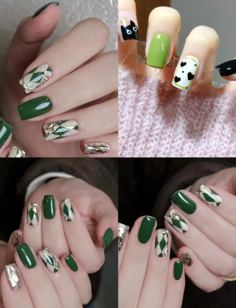 2026春季美甲指南：绿色美白又高级