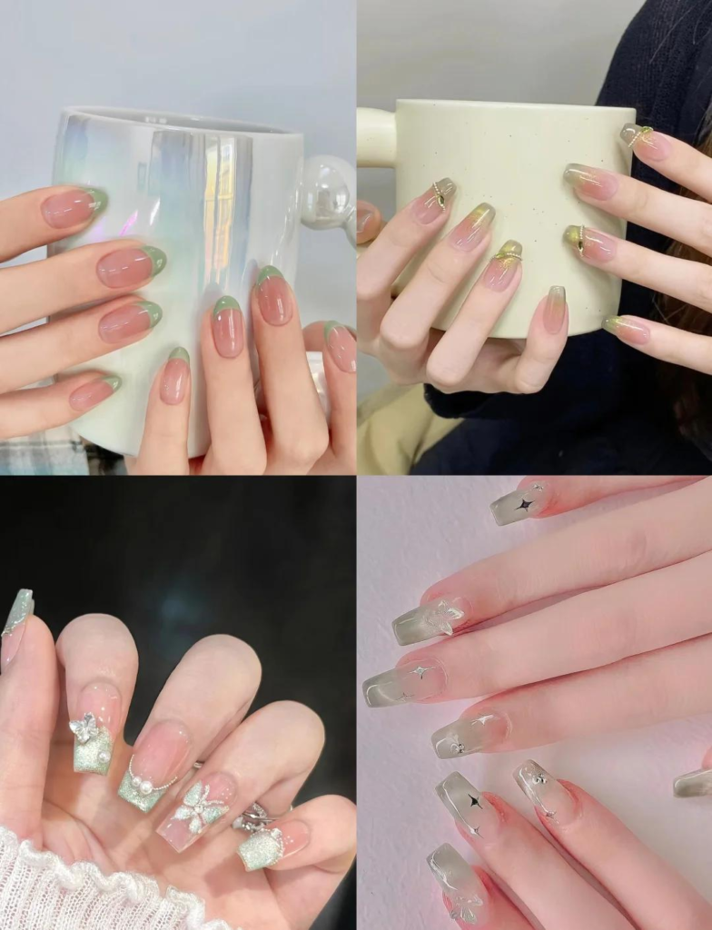 2026春季美甲指南：绿色美白又高级